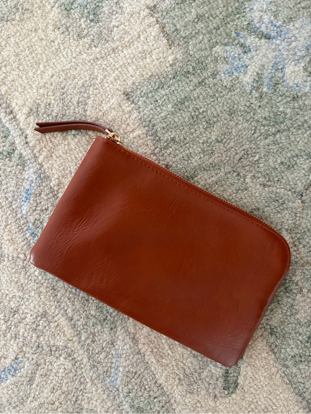 Universal Thread Cognac Brown Zip Wallet